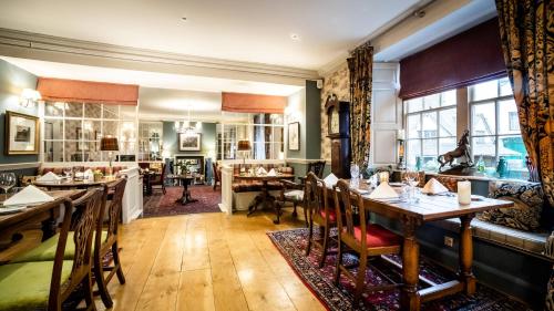 Étterem, Luttrell Arms in Dunster