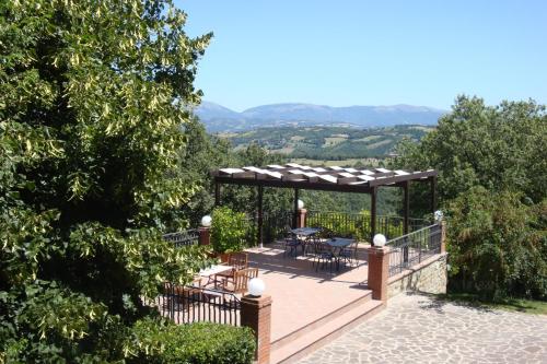 Balcony/terrace, Agriturismo Semidimela in Gubbio