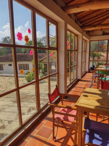 Hotel Ecoposada Vina de Aldana in 拉梅薩德洛斯桑托斯