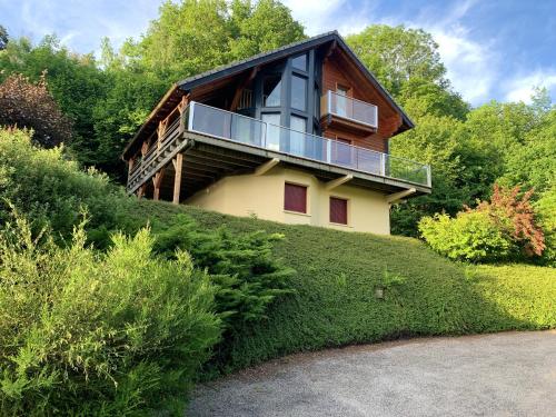 花園, Chalet chaleureux à Basse-sur-le-Rupt, vue montagne superbe (Chalet chaleureux a Basse-sur-le-Rupt, vue montagne superbe) in 巴塞萊呂普河畔