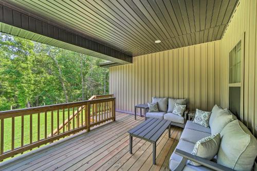 New Everything! Comfy Home with Deck and Trail Access!