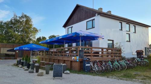 A szálláshely kívülről, Prangli sadama majutus in Tammneeme
