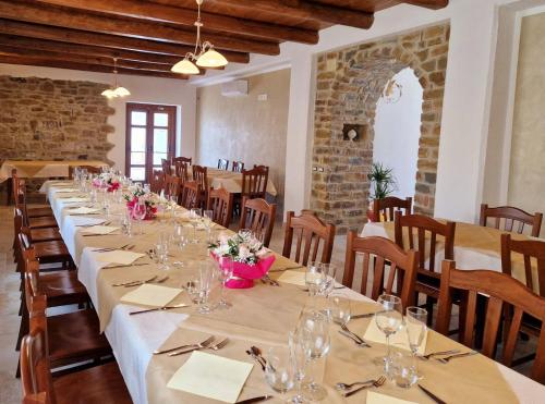 Ресторан, Pietra del Colle Agriturismo in Альтавіла Сілєнтіна
