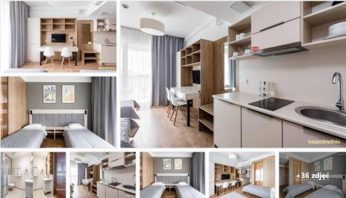 Apartament w Warszawie dedykowany parking podziemny w cenie, WiFi, AC, blisko centrum New apartment in Warsaw finished to a high specification fitted out to a high standard on the 7th floor, WiFi, underground parking price included, Варшава (фото 2)