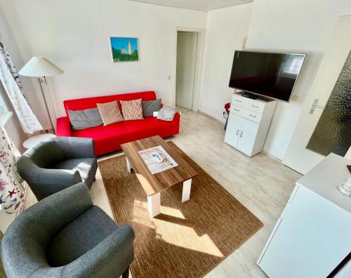Koplietošanas atpūtas telpa ar TV, Haus Ostseeblick in Lohme