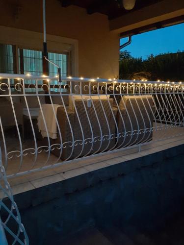 Balcony/terrace, Villa Csilla elegant house in Szekesfehervar City Center