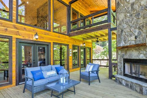 Riverfront Blue Ridge Escape w/ Scenic Views!, Blue Ridge