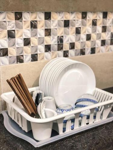 Queen Room Semi Attached Bathroom Bukit Mertajam Alma Impian photo
