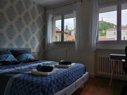 Velay cocon appartement 4 chambres avec vue sur les monuments - Apartment - Le Puy en Velay