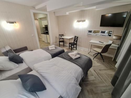 1 double bed
