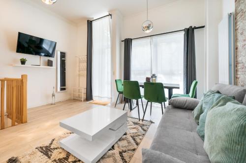 The Mierendorf II, budget group & family apartment, 1BR, 1 Living room, ideal for 2 - 4 Guests, Berlino (foto 3)