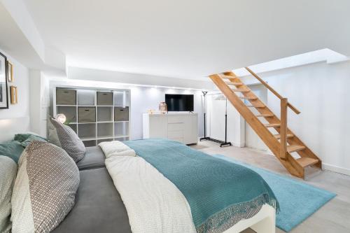 The Mierendorf II, budget group & family apartment, 1BR, 1 Living room, ideal for 2 - 4 Guests, Berlino (foto 7)