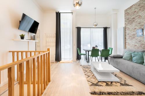 The Mierendorf II, budget group & family apartment, 1BR, 1 Living room, ideal for 2 - 4 Guests, Berlino (foto 6)
