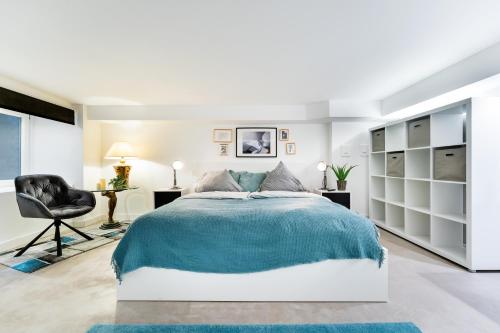 The Mierendorf II, budget group & family apartment, 1BR, 1 Living room, ideal for 2 - 4 Guests, Berlino (foto 9)