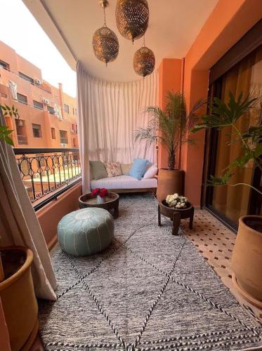 Appartement moderne en City Center Marrakech-Gueliz