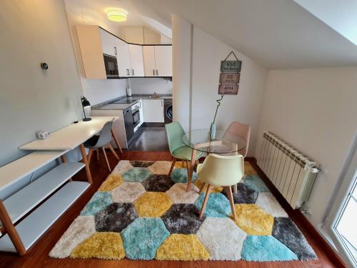 Konyha, Fabuloso Apartamento con Terraza y Piscina in Castaneda