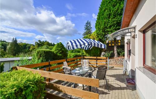 Erkély/terasz, Holiday Home Lindenberg R in Gross Nemerow