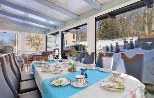 餐廳, Stunning Home In Auerbachot Rempesgrun in 奧爾巴赫