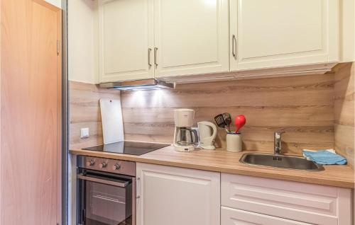 廚房, Hotel Wittensee in 格羅斯維滕塞