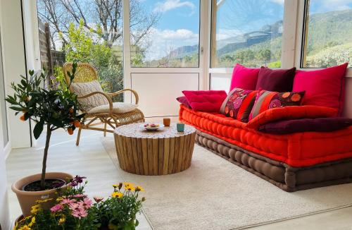 Eden Vert à Bagnols en forêt entre montagne et mer gîte à louer La Verrerie