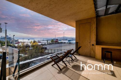Piraeus Urban Cruiser Sea View homm w/ Roof Garden gîte à louer Skaramangás