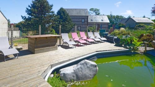 Exterior view, La Rose des Vents in Colleville