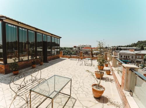 Μπαλκόνι/βεράντα, Boutique Hotel Verdzi in Κουταίσι