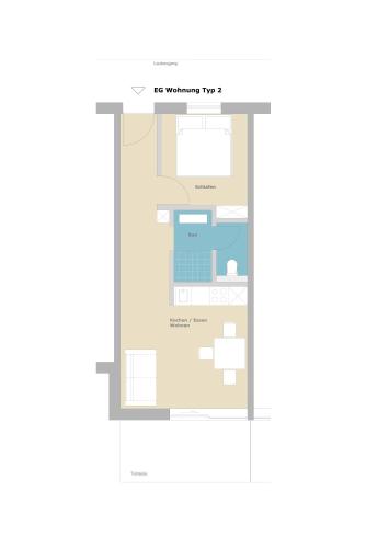 Family Suite Apartment With Terrace (4 Adults)