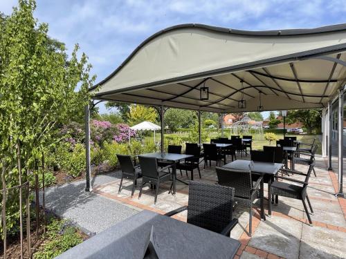 Rõdu/terrass, Hotel & Restaurant Pruser´s Gasthof in Hellwege
