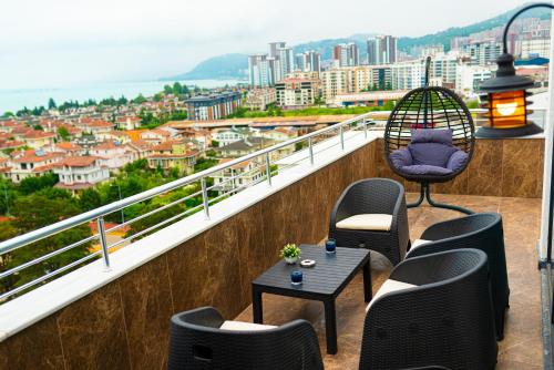 Balcony/terrace, Aselia Hotel Trabzon in Trabzon