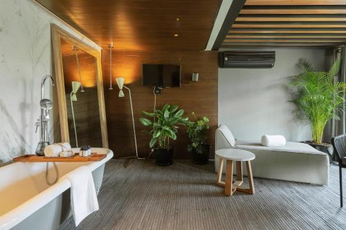 Suite with Terrace room in Brick Hotel Mexico City - Small Luxury Hotels of the World