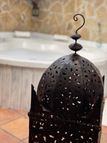 熱水浴缸, Casa Rural La Buhardilla in 貝納奧卡茲