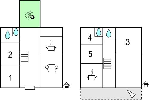 5 Bedroom Nice Home In St, Koloman