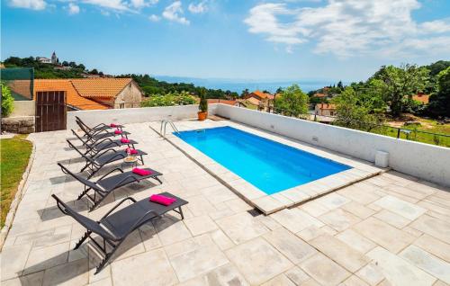 Nice Home In Veprinac With Private Swimming Pool, Can Be Inside Or Outside