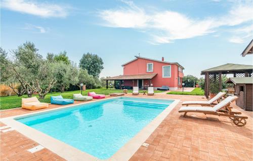 4 Bedroom Lovely Home In Montalto Di Castro