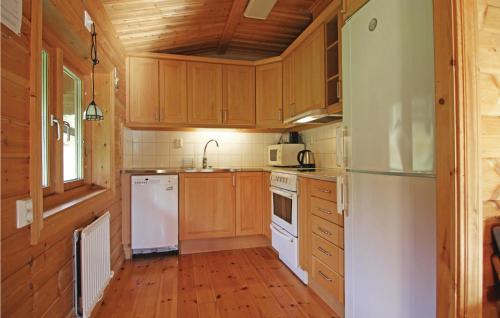 virtuve, Gorgeous Home In Asensbruk With Sauna in Asensbruka