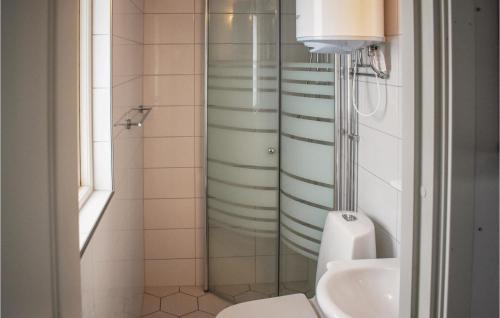 Bathroom, Stunning home in Vrng with 1 Bedrooms and WiFi in Varberg