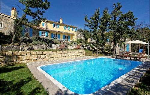 Nice Home In Pazin With Outdoor Swimming Pool