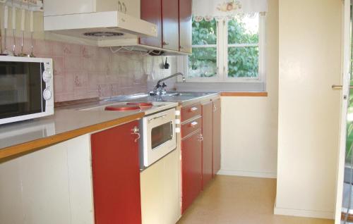 廚房, Holiday Home Katthammarsvik 21 in 卡特哈馬斯維克