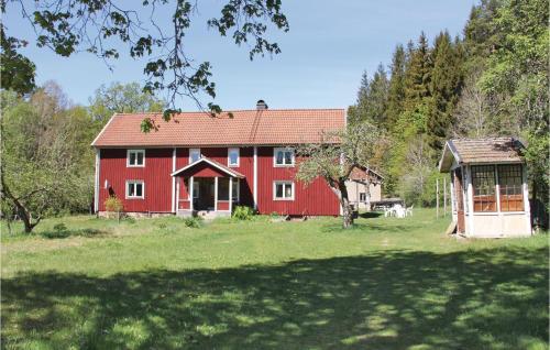 Nice home in Backaryd with 5 Bedrooms and WiFi