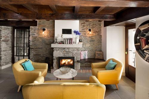 Bar/lounge, Hotel Rural La Sobreisla in Navia