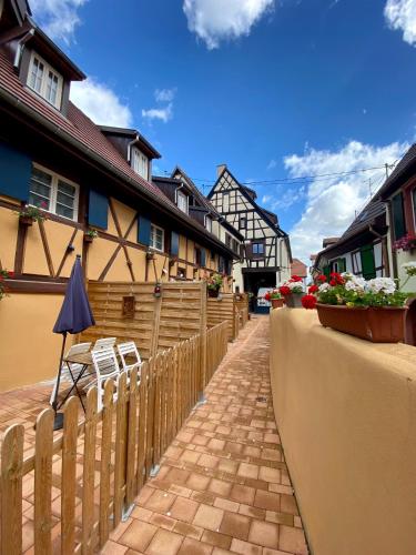 Coeur d'Alsace Colmar Vignobles Ouest avec terrasses