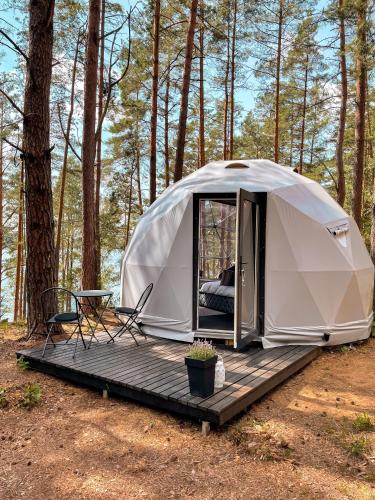 陽台/露台, Skywoods.glamping in 因圖爾克