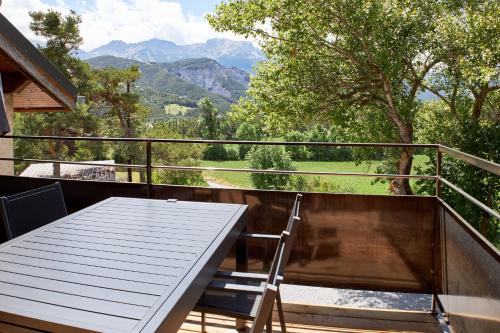 Erkély/terasz, Domaine des amphores in Faucon De Barcelonnette