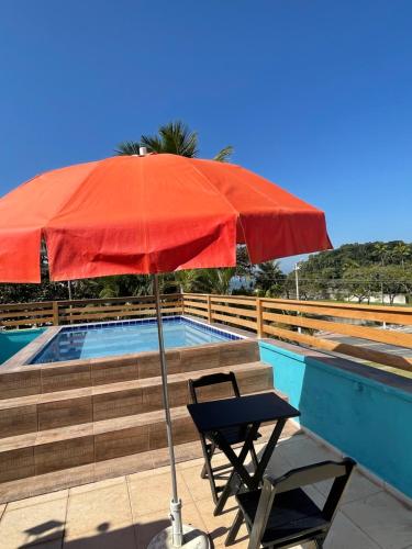 Swimming pool, Pousada Sereia Tropical in Guaruja