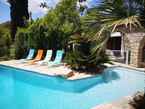 Villa A CASA DI FICU proche d'Ajaccio avec piscine et jacuzzi