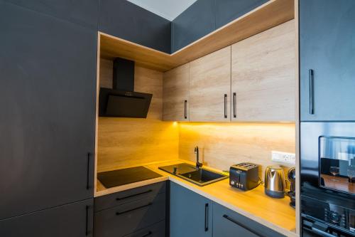 Kitchen, Kincso Apartman in Siofok