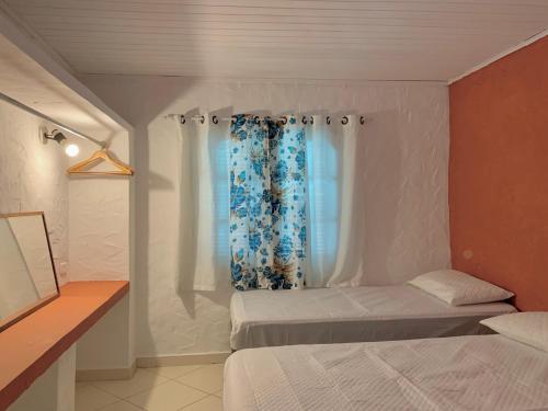 1 double bed, 1 twin bed, 2 sofa beds