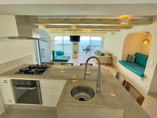 Apartamento Guarujá morro do Maluf de frente ao mar! (Apartamento Guaruja morro do Maluf de frente ao mar!) in Morro do Maluf