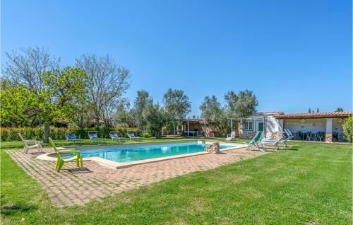  Beautiful Home In Montalto Di Castro in Montalto di Castro